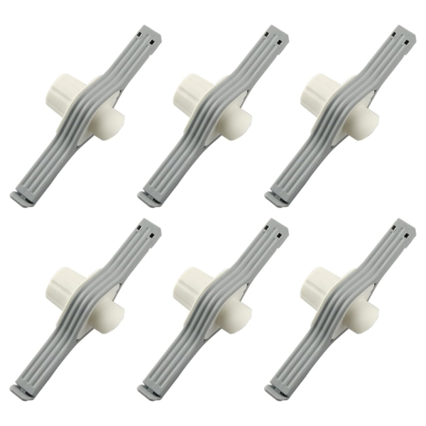 6 Food Sealing Clips, Plastic Moisture-proof Fresh-keeping Sealing Clips